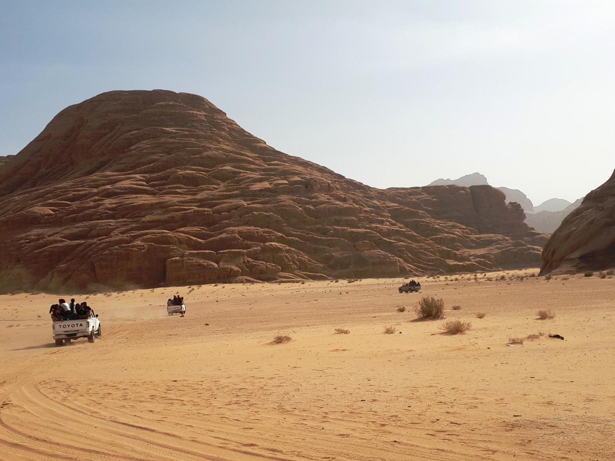 Landscape Rum Camp Hotell Wadi Rum Exteriör bild