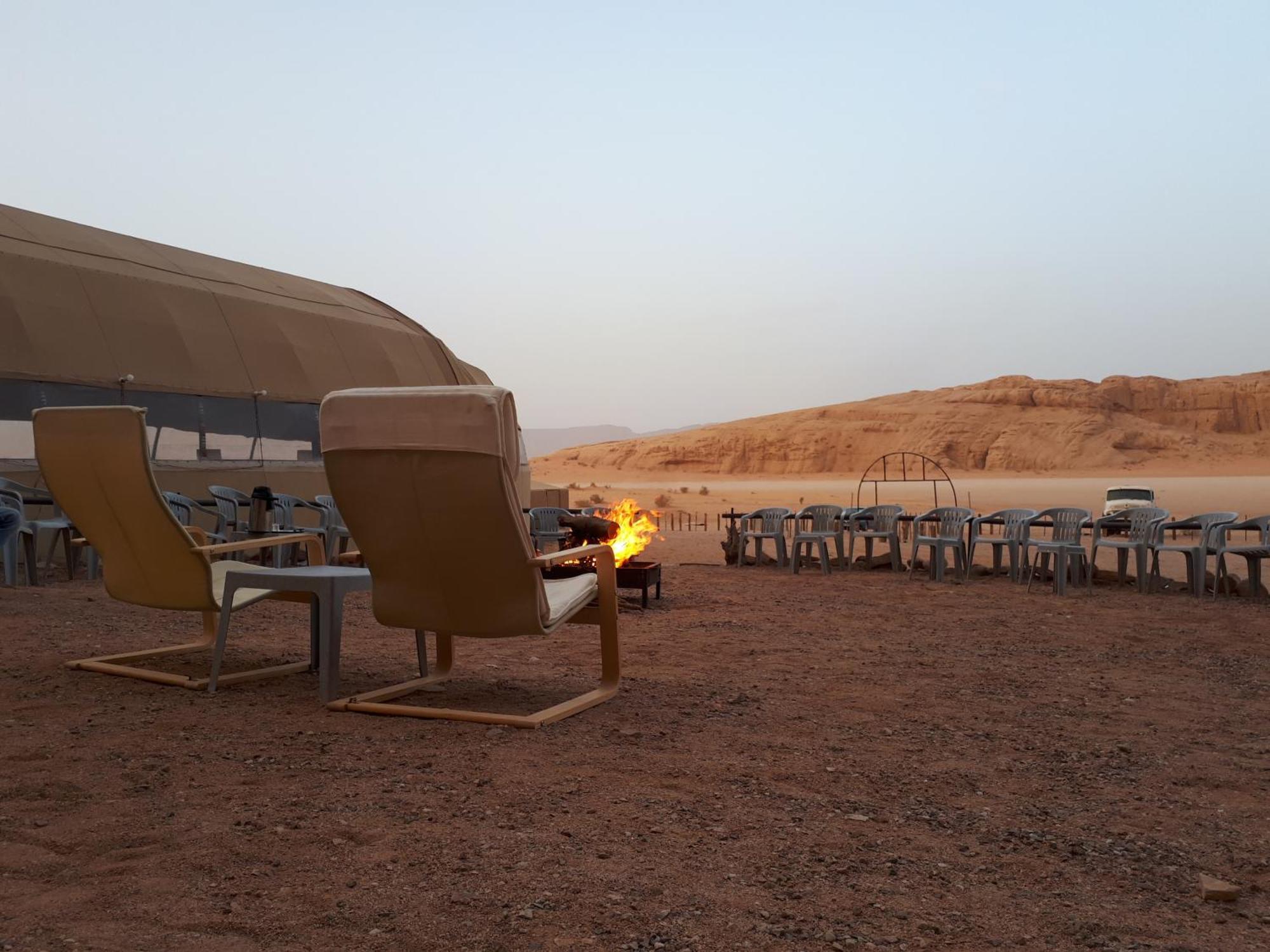 Landscape Rum Camp Hotell Wadi Rum Exteriör bild