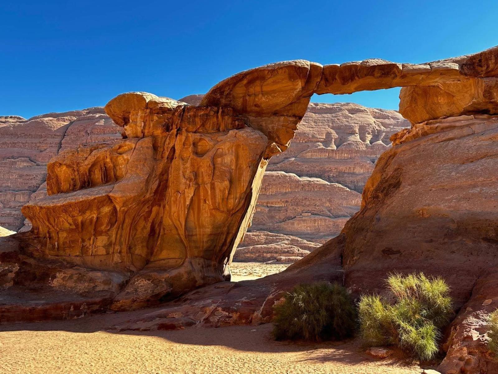 Landscape Rum Camp Hotell Wadi Rum Exteriör bild